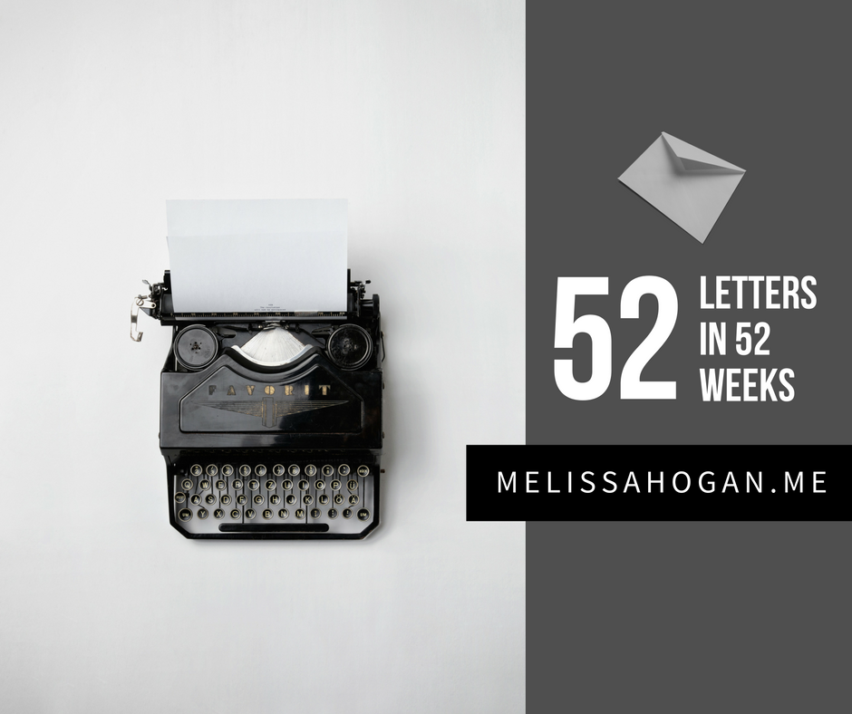 52 Letters in 52 Weeks