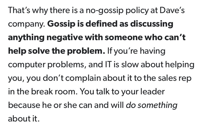 Dave Ramsey definition of gossip